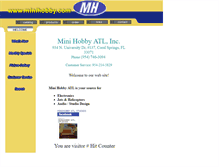 Tablet Screenshot of minihobby.com